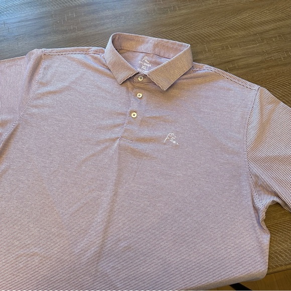 Rhoback Shirts Rhoback Polo Shirt Mens Xl Purple Striped